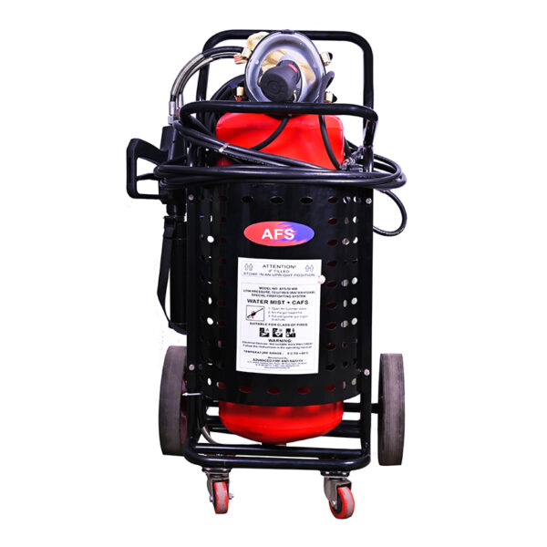 Low Pressure Watermist Trolley with Respiratory System – 50L