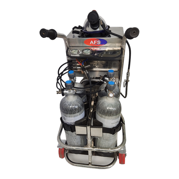 Trolley Airline Breathing Apparatus (TABA) - (2 X 6L)(4 X 6L) Cylinder