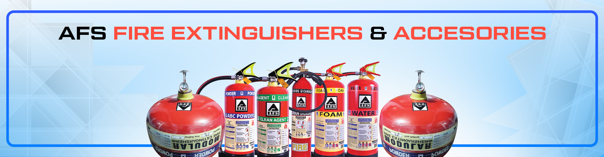 fire extinguishers